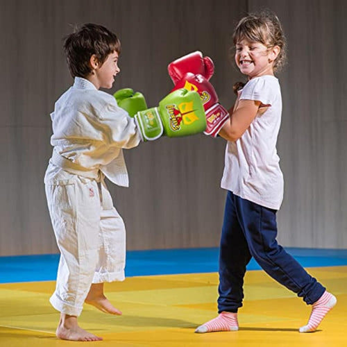 Aryjmz Guantes De Boxeo Para Niños, Guantes De 4