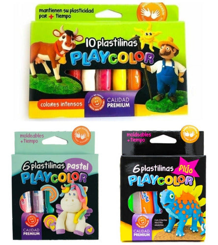 PlayColor Playdough Kit Combo 22 Bars 0