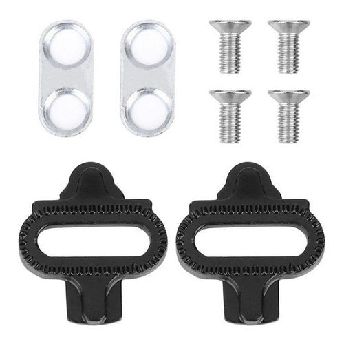 Taquinho Bk Taco Padrão Shimano  Spd Pedal Mtb Clip (par) 0