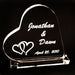 Acrylic Heart Centerpiece for Wedding Party Souvenir 3