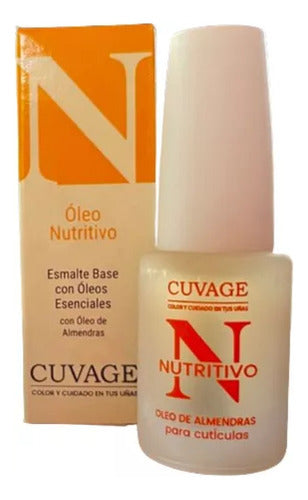 Cuvage Esmalte Tratamiento Base Nutritivo Oleos Esenciales 0