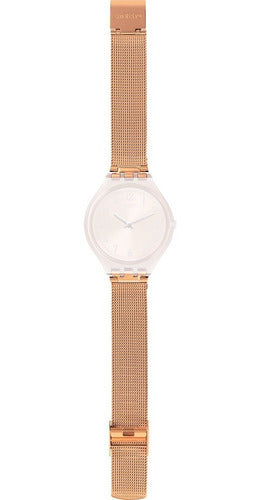 Swatch ASVUP100M Rose Gold Stainless Steel Strap - New 1