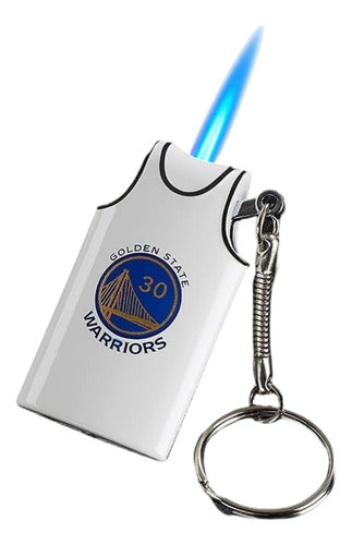 BombShop Rechargeable Windproof Basketball Jersey Keychain Lighter 0