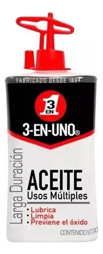 Aceite Multiuso 3 En 1 Uno 90ml Larga Duracion Ed 0