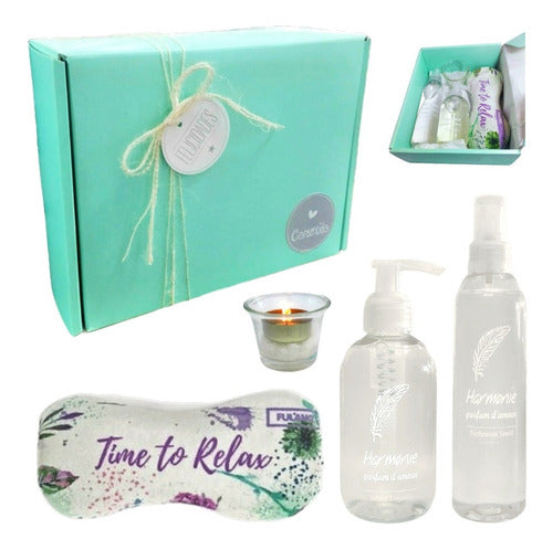 Relax Spa Jasmine Aroma Gift Box - Perfect Christmas Present - Regalo Navidad Gift Box Relax Spa Jazmín Kit Aroma Set N47