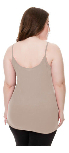 Sleeveless Modal Lycra Tank Top XL-XXXL Various Colors 100