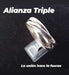 Arbol Divine Alianza Triple Plata 925 Macizo A Medida 2