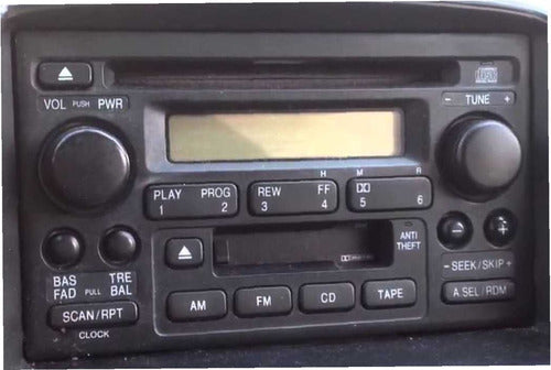 Honda Stereo Codes CR-V HR-V Civic X Serial Access 3