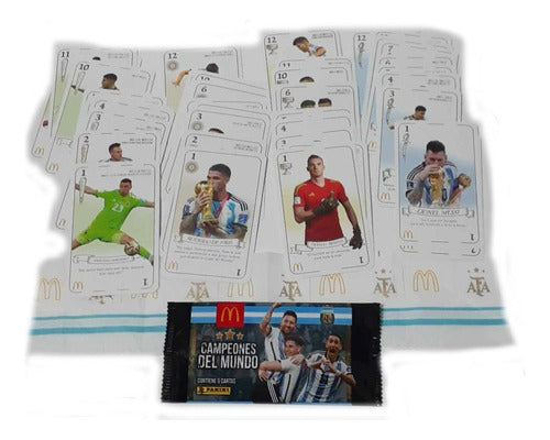 Coleccion De 40 Cartas Panini Mc Donalds Campeones Del Mundo 0