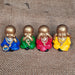 Manos Cálidas Set of 4 Mini Buddhas 1