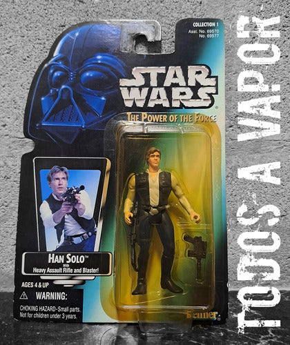 Hasbro Figura Blister Star Wars Kenner Han Solo With Heavy Assault 1