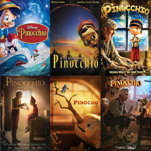 Pinocho Coleccion Serie De Peliculas De Pinocchio 0