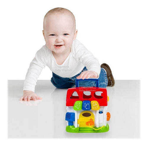 Winfun Casita Cubo Didactico Interactivo Juego Juguete Bebe Bloques 1