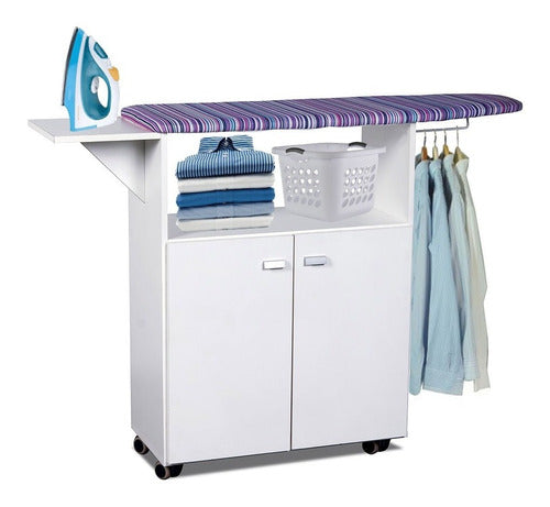 Pektra Home Ironing Organizer with 2 Doors 0