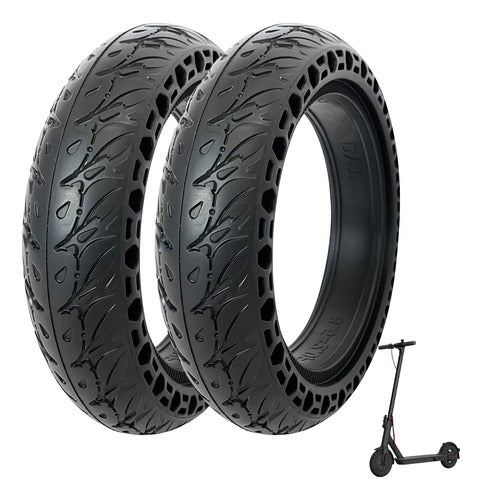 Esckw 2 Solid Tires for Xiaomi M365 Pro/Gotrax GXL V2 Electric Scooter 0