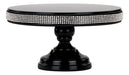 Elegant Celyn 30.5*15 Black Height Strass Cake Stand - Perfect for Birthdays 0