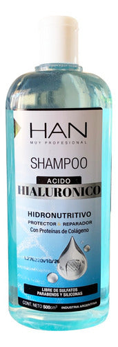 Han Combo X3 Shampoo Oliva - Coco - Acido - Han 5