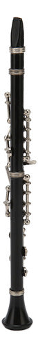 Modelo De Clarinete Em Miniatura De 16 Cm, Mini Decoração Pr 5