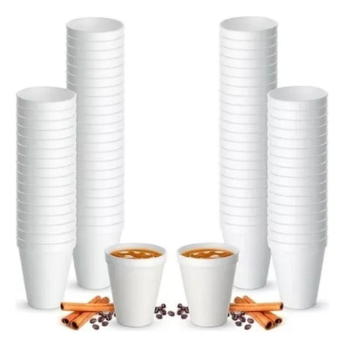 Disposable Styrofoam Thermal Cup 300cc Pack X25 0