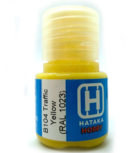 Hataka Acrylic Paints for Plastic Models 10ml Yellow 0