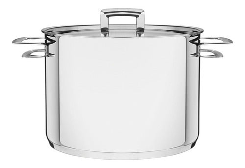 Tramontina Brava High Pot Stainless Steel Triple Bottom Cookware 4.6L 20cm 1