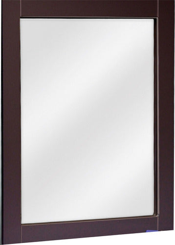 Wengue Frame 70x80 Mirror Deco/Bathroom 0