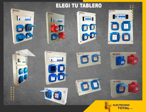 Caja Para Térmicas Tablero De Embutir 36 Módulos Sica 7