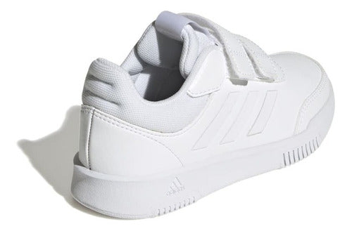 adidas Tensaur 2.0 White Tennis Shoes for Kids 4