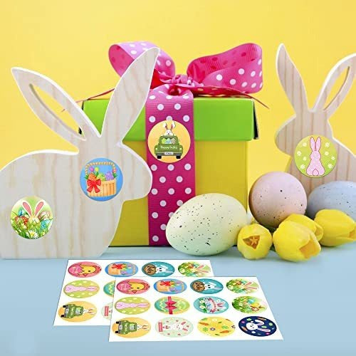 360 Easter Stickers, Assorted Designs in English 2