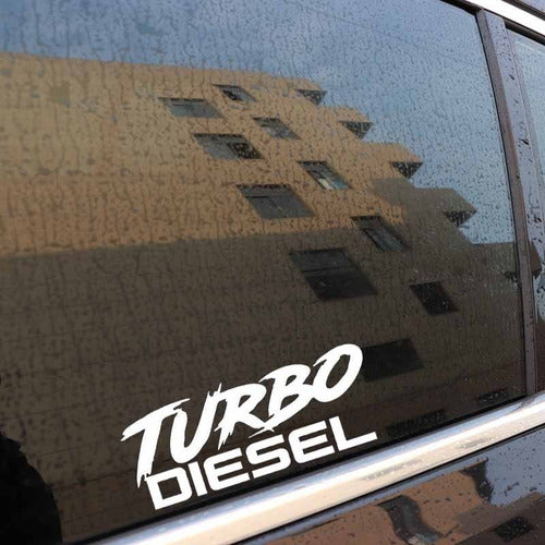 Rustick Turbo Diesel Sticker for Cars and 4x4 Trucks 4