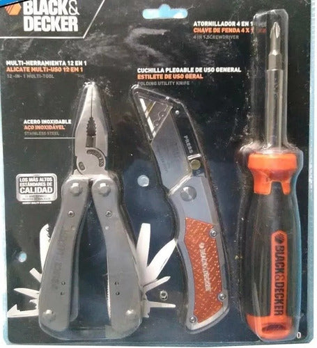 Kit Herramientas Manual Black Decker Bd19410 1