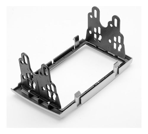 Carav Double Din Adapter Frame for Peugeot 408 308 Gray 1