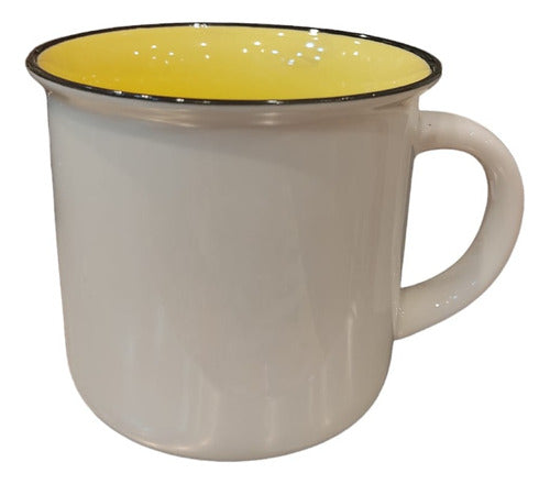 La Aldea Retro Enamel Mug 410 ml 1