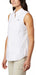 Columbia Tamiami Sleeveless S White Women's Shirt 3