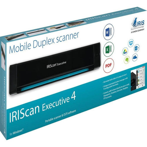 IRIS IRIScan Executive 4 Duplex Portable Scanner 0