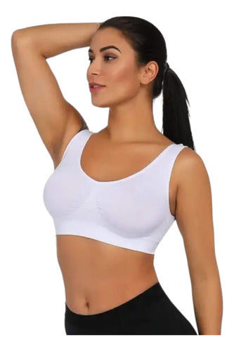 Smart Sexy Pack of 3 Seamless Sports Bra Microfiber 2