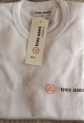 Tres Ases Thermal Long Sleeve T-Shirt Size 10 3