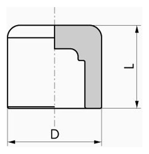 Cap Ppr 75mm Água Quente Termousão 2.1/2  - Tigre 3