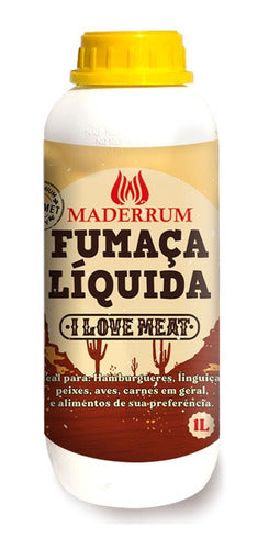 Essência Eucalipto Fumaça Líquida Maderrum 1 Litro Gourmet 0