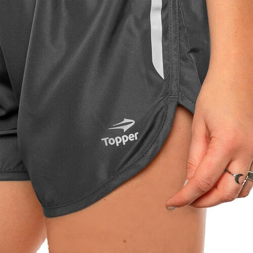 Topper Short Topper Wv Wmn Rng Ii Gris Mujer 3