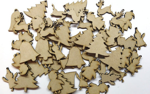 MDF 315 Hanging Christmas Figures 5cm Fibrofacil 3mm 1