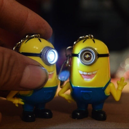 Minions Keychain with Light and Sound - Collection of 10 + Shipping 1