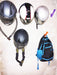 Super Reinforced Motorcycle Helmet Hanger Stand Kit 11 Colors!! 7