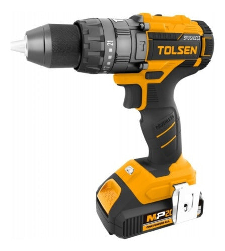 Tolsen 20V Brushless Impact Drill Driver 1