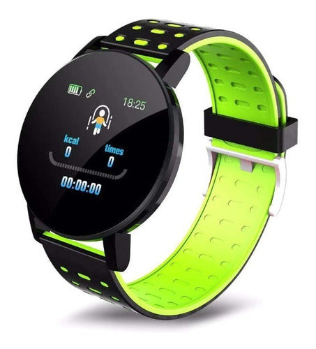 Smartwatch 119+ Plus Intelligent Watch with Blood Pressure Oximeter 16
