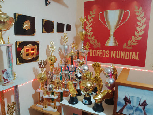 Trofeo Botín / Goleador / Fútbol / Oro / 3