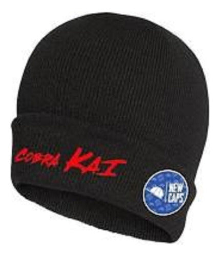 Newcaps Cobra Kai Miyagi Logo Beanie - Karate Kid TV New Caps 0