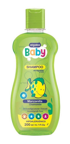 Algabo Caja X24 Shampoo Baby Manzanilla 200ml 0