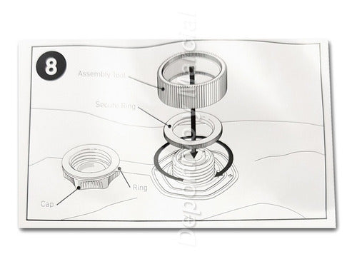 Duotone 2020 Kite Replacement Airport Valve II Selfstick 4