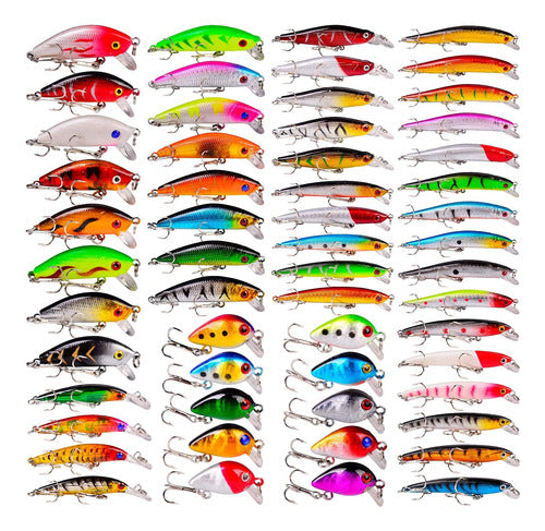 Kit D/accesorios D/pesca Baikalbass 56pcs Agua Dulce-salada 0